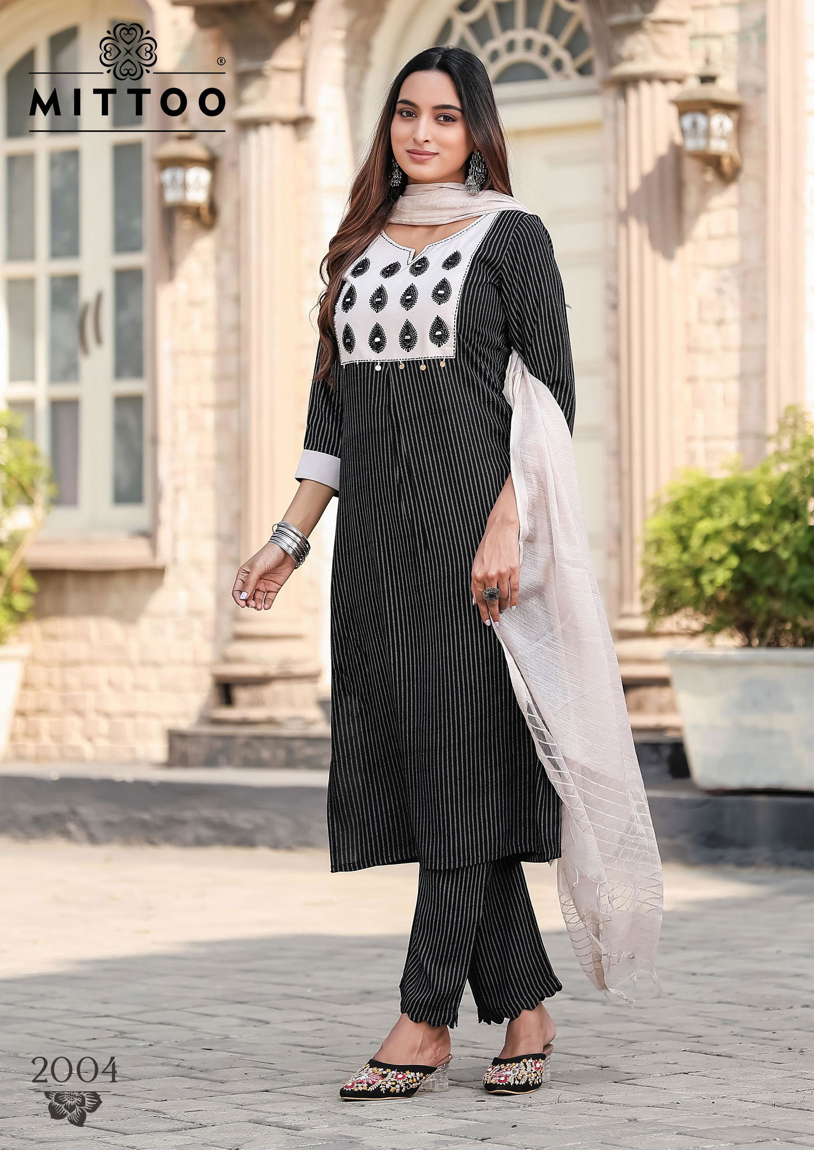 Rashmika By Mittoo Rayon Printed Kurti With Bottom Dupatta Orders In India